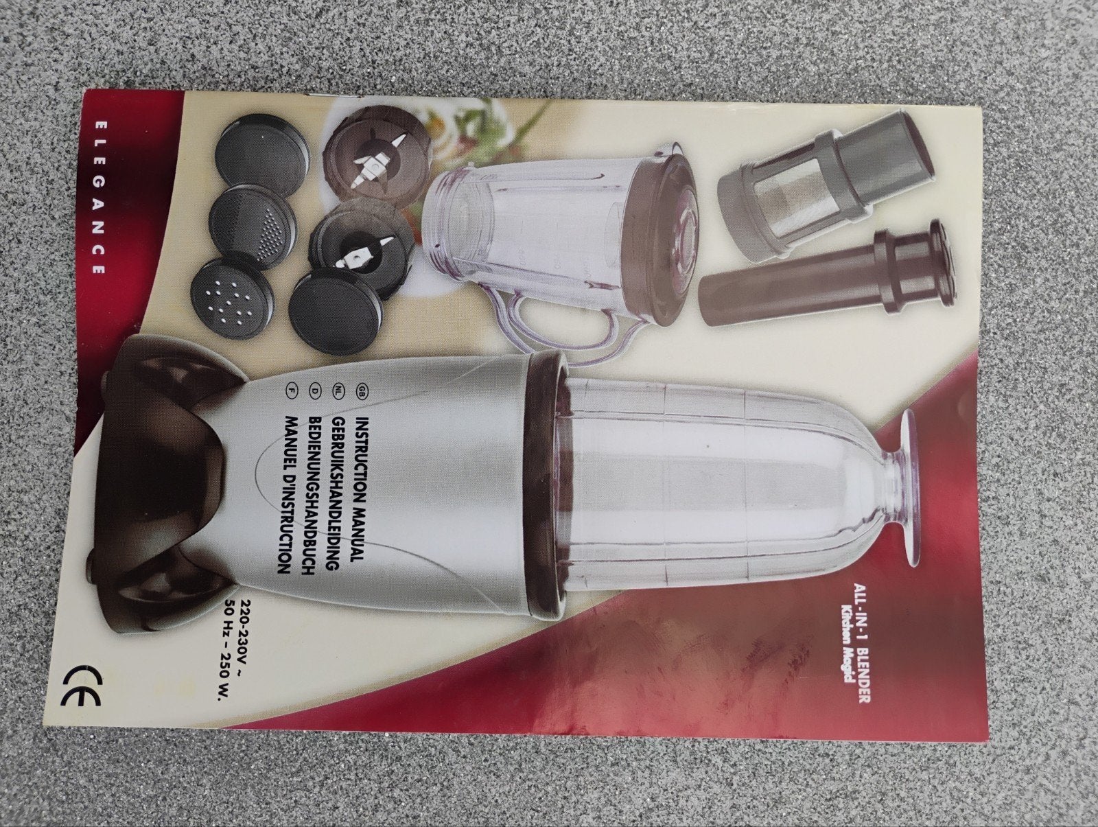 kitchen / smoothie blender, 1 tot 2 liter, Ophalen, Zo goed als nieuw