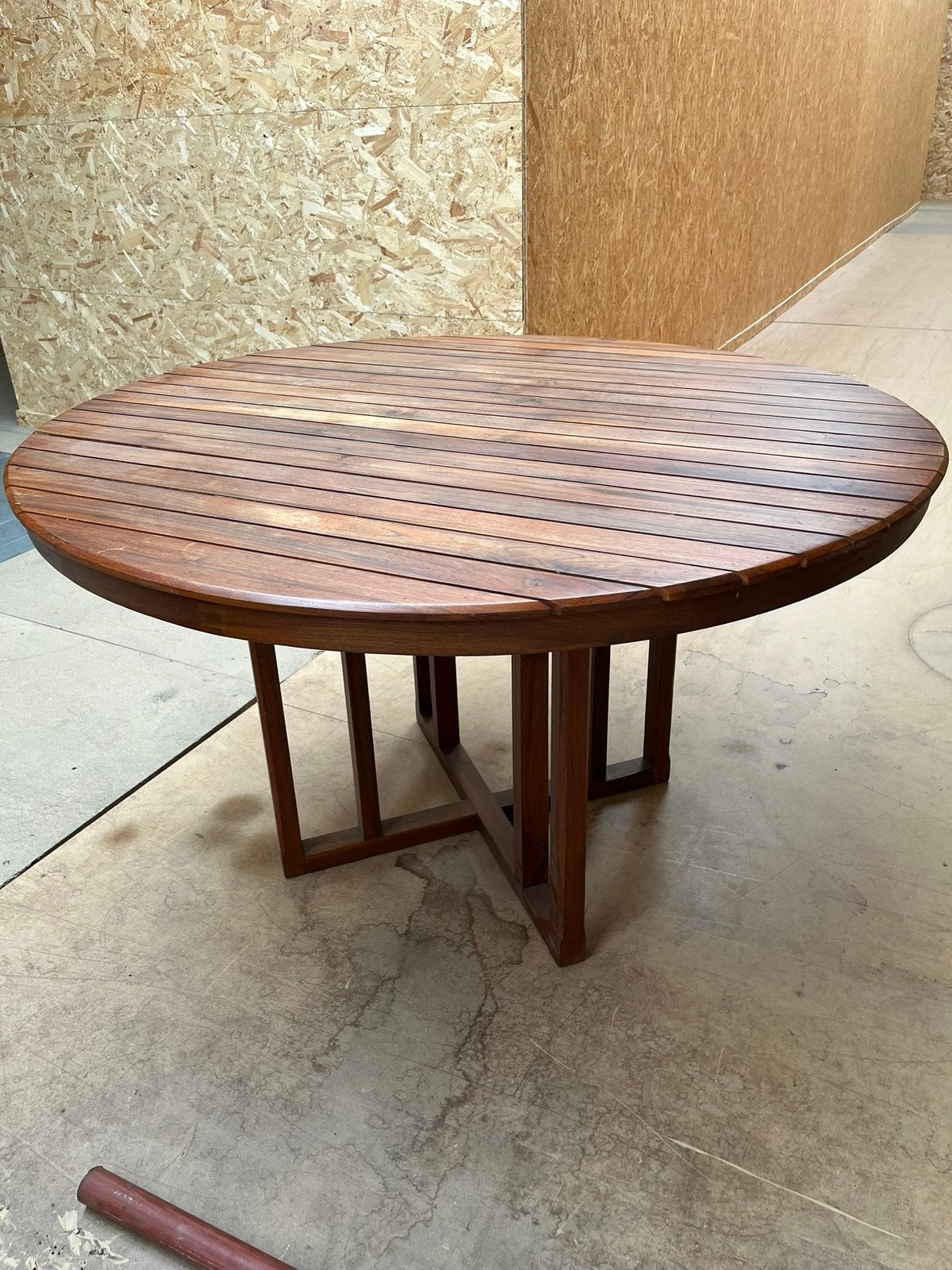 Table de jardin en bois, Jardin & Terrasse, Tables de jardin, Enlèvement, Utilisé, Bois