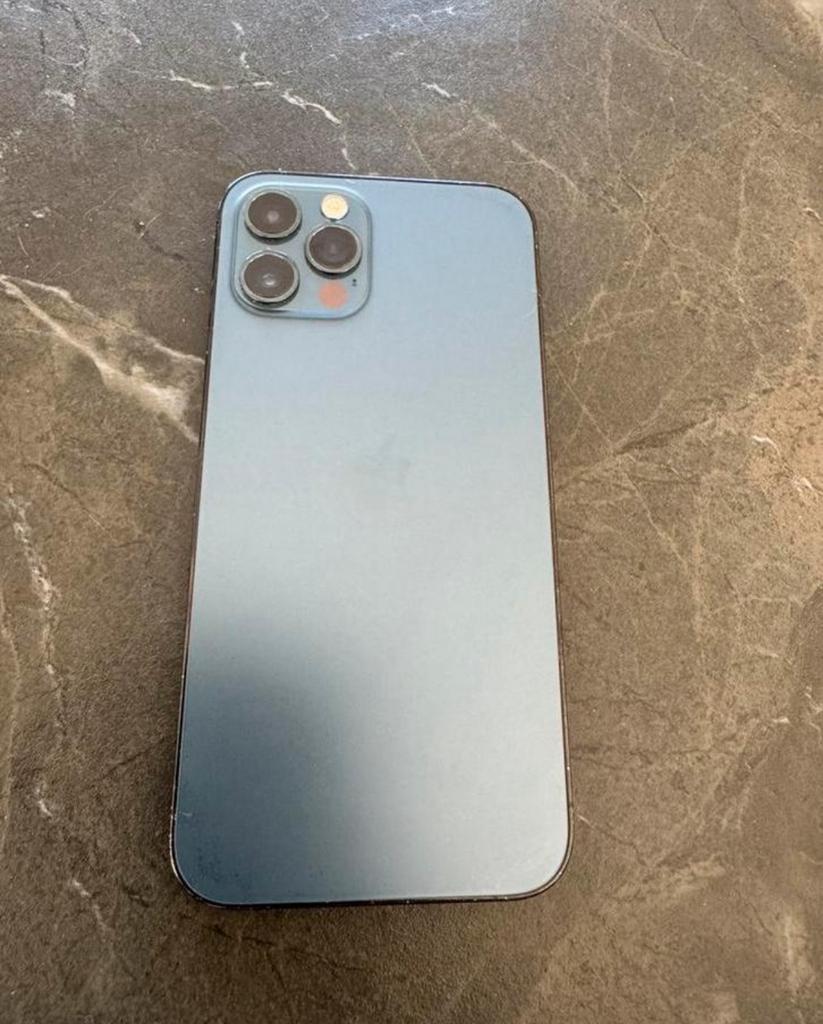 Iphone 12 pro, Telecommunicatie, Mobiele telefoons | Apple iPhone, Blauw, IPhone 12 Pro, Zo goed als nieuw, 81 %