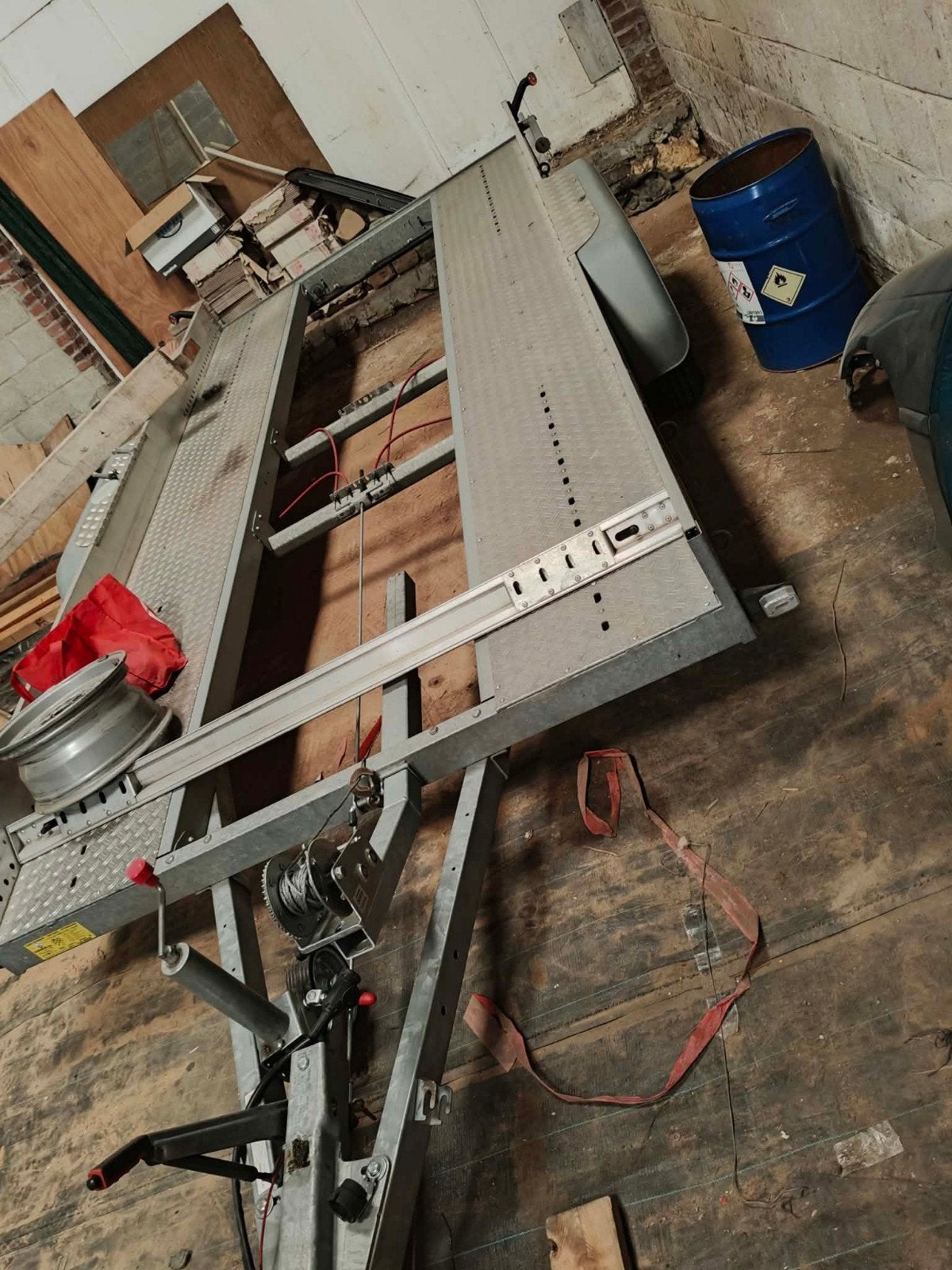 auto remork anssems 2000kg, Auto diversen, Ophalen, Zo goed als nieuw