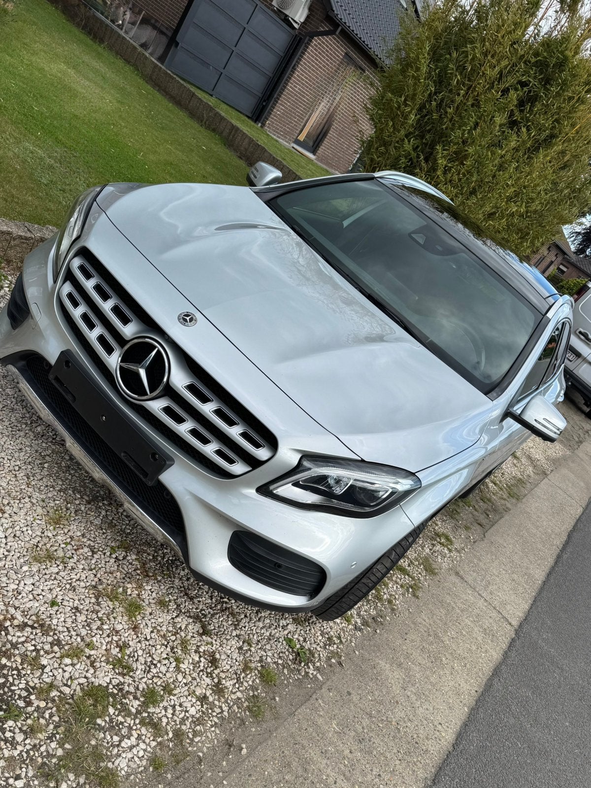 Mercedes GLA 200, Auto's, Mercedes-Benz, Zwart, Leder, 5 deurs, Particulier