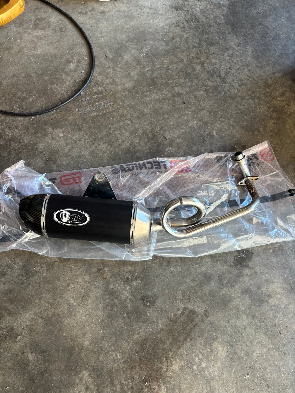 Turbo kit met Carbon tip, Ophalen, Zo goed als nieuw