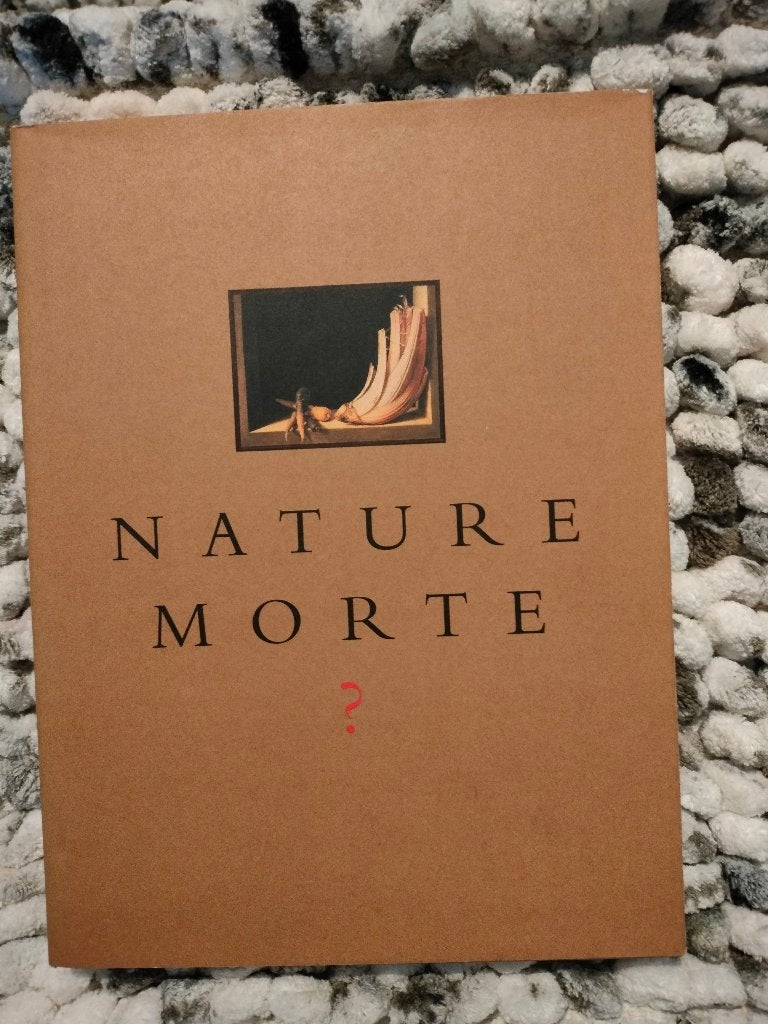 Kunst-/fotoboek: Nature morte? - Johan Pas, Ophalen of Verzenden, Schilder- en Tekenkunst
