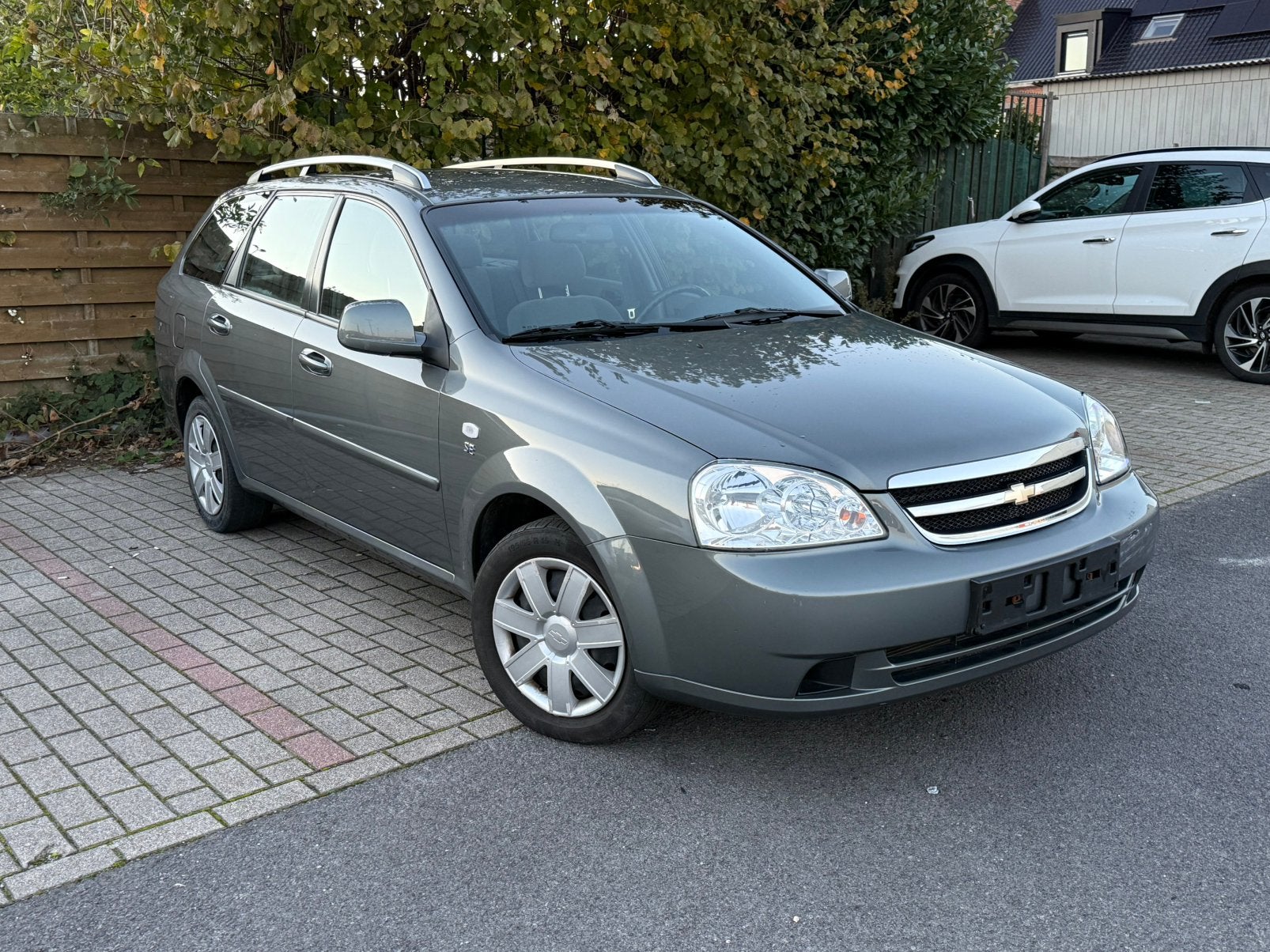 Chevrolet Nubira 1.6 benzine 47.000 km airco, Auto's, Stof, Zwart, Bedrijf, 5 deurs