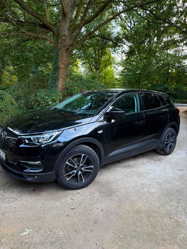 Opel Grandland X - 2018 benzine, Auto's, Grandland, Stof, Zwart, 96 kW
