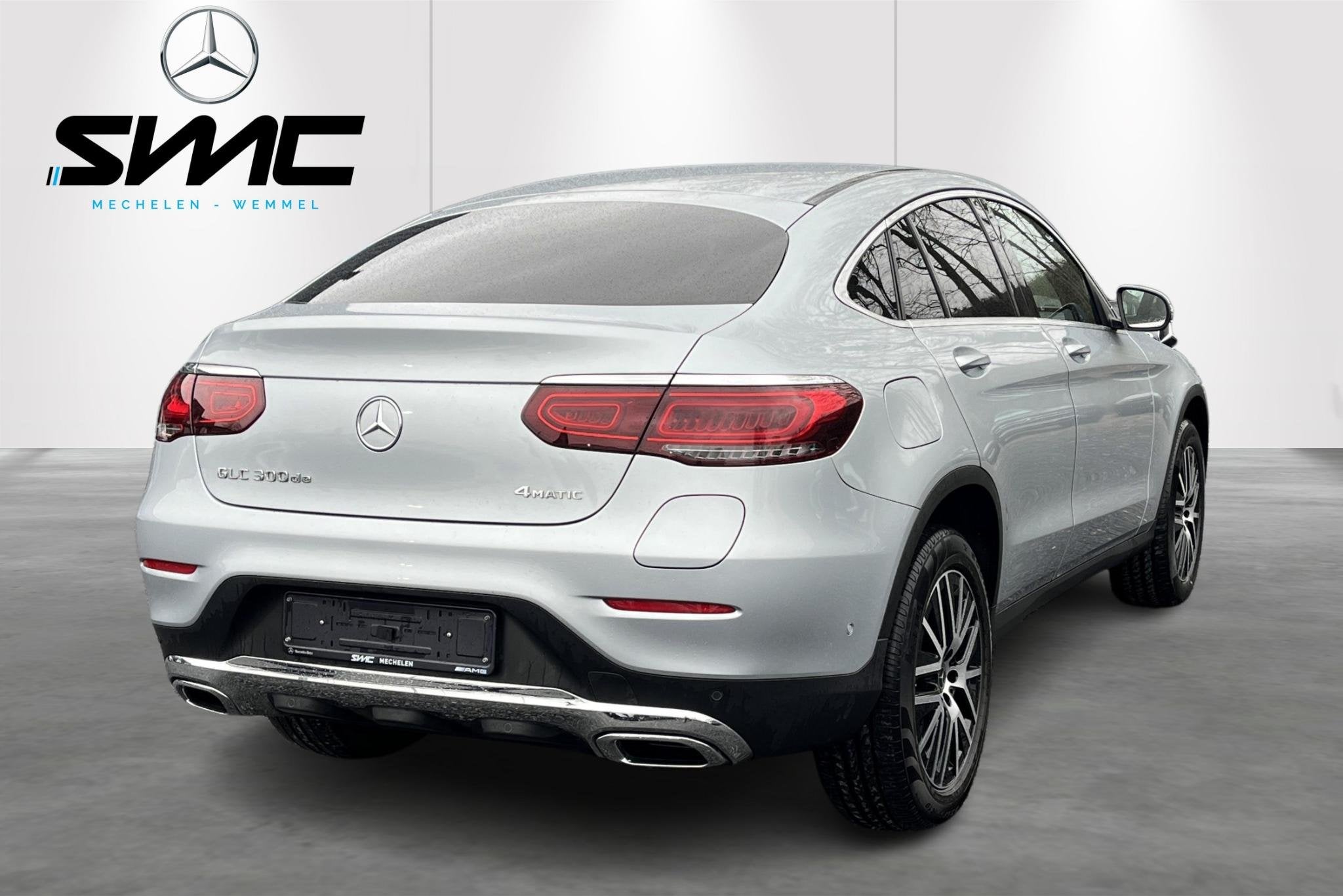 Mercedes-Benz GLC-klasse Coupé GLC 300 de 4MATIC, Auto's, Automaat, Zwart, 4 cilinders, 2000 kg