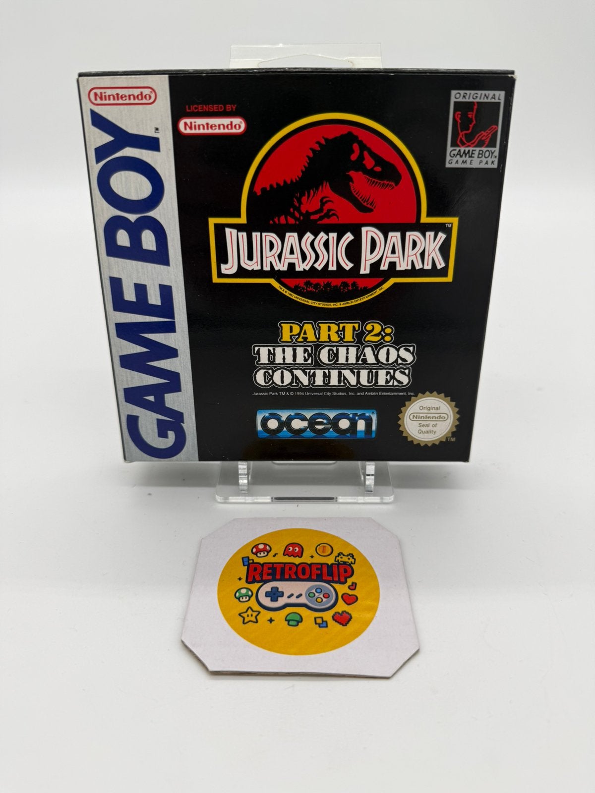 Jurassic Park Part 2 The Chaos Continues Nintendo Gameboy, Enlèvement ou Envoi, 1 joueur, Ordinateurs reliés, Aventure et Action