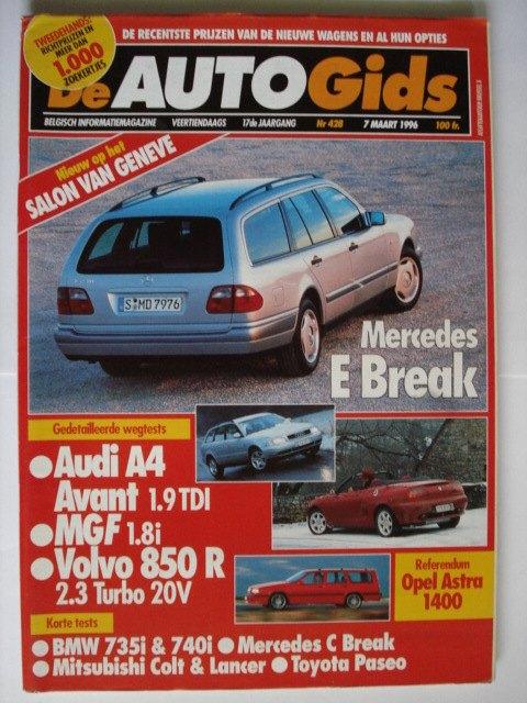 AutoGids 428, Livres, Autos | Brochures & Magazines, Envoi, Utilisé, Général