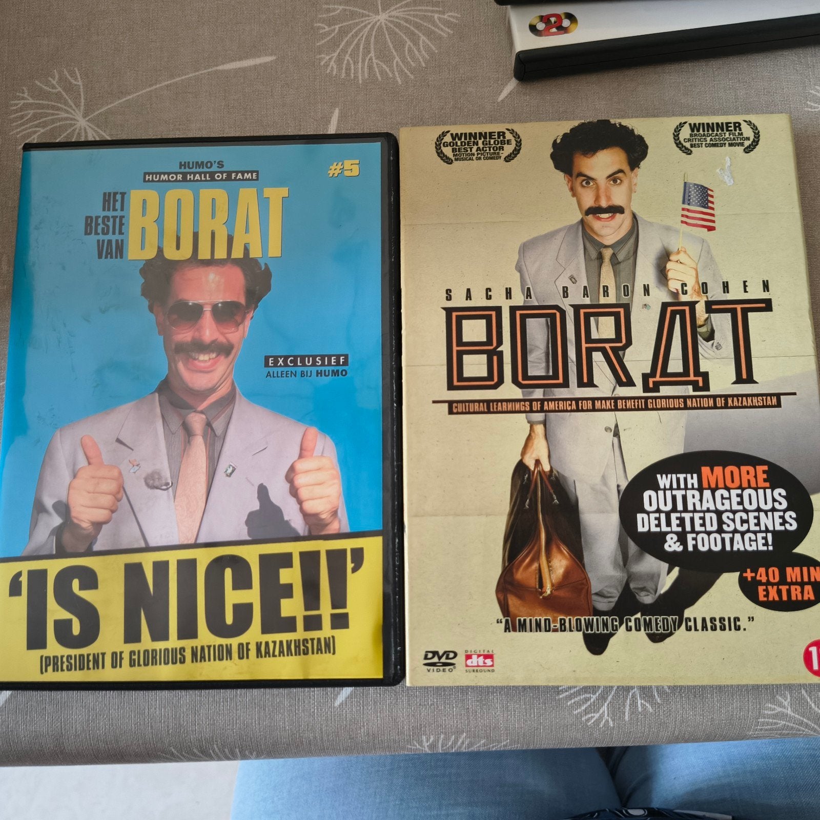 4 DVD,s humor, Ophalen, Gebruikt
