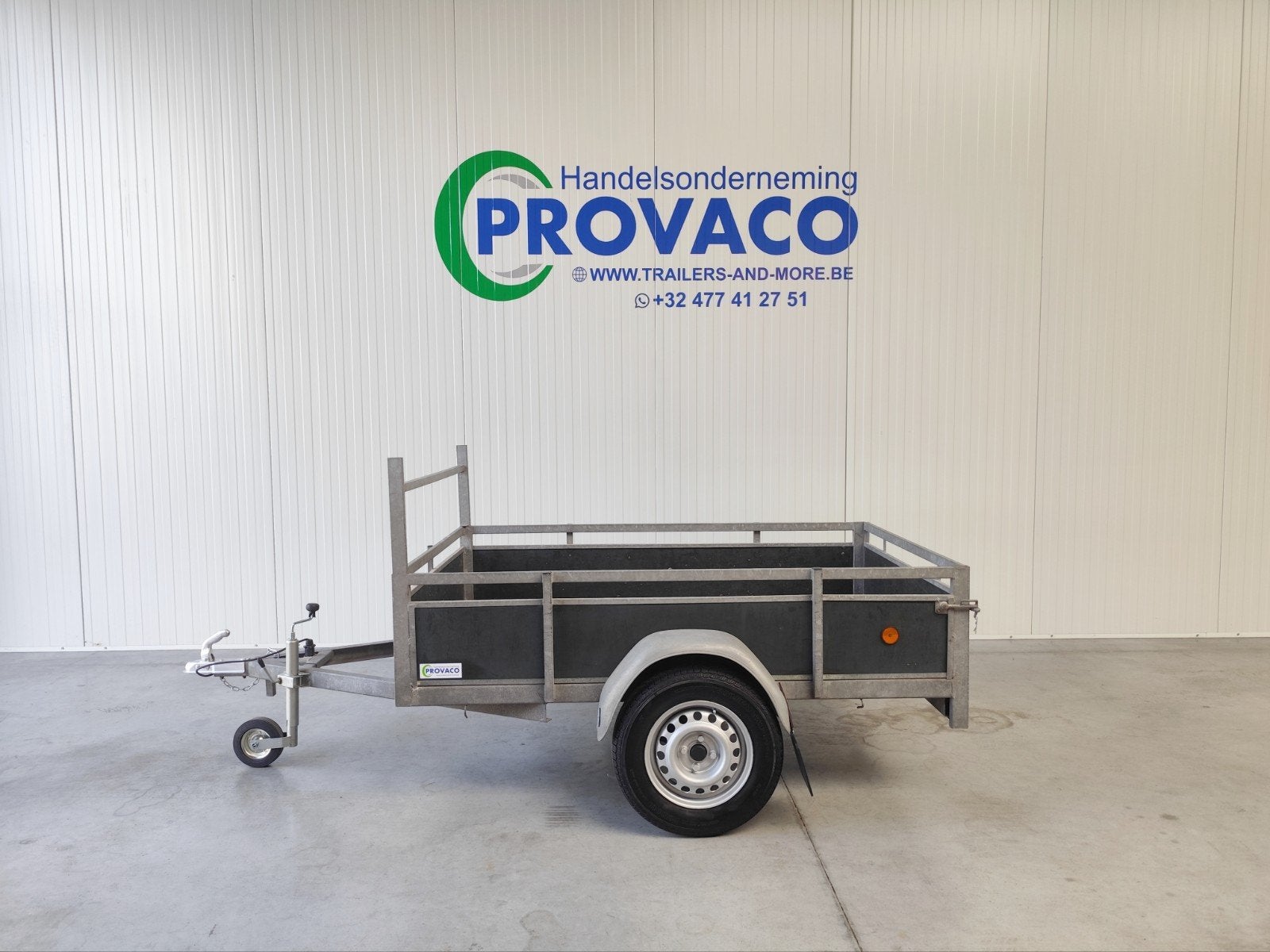aanhangwagen 750kg•130x200cm•perfecte staat•sterke kwaliteit, Auto diversen, Aanhangwagen-onderdelen, Ophalen