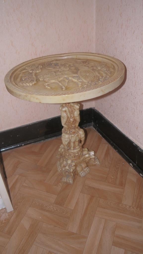 Petite table salon, Rond, Enlèvement, Utilisé, Moins de 50 cm