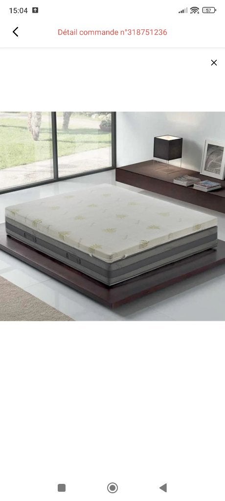 Surmatelas à mémoire de forme, Neuf, Matelas, 140 cm, Enlèvement