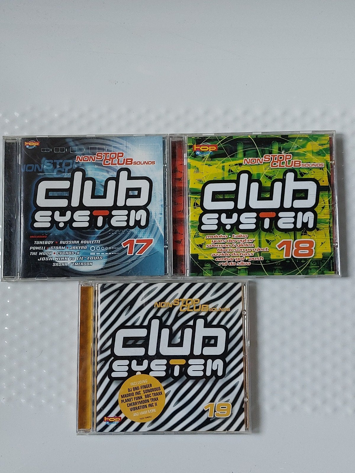 CLUB SYSTEM 15+16+17, Envoi