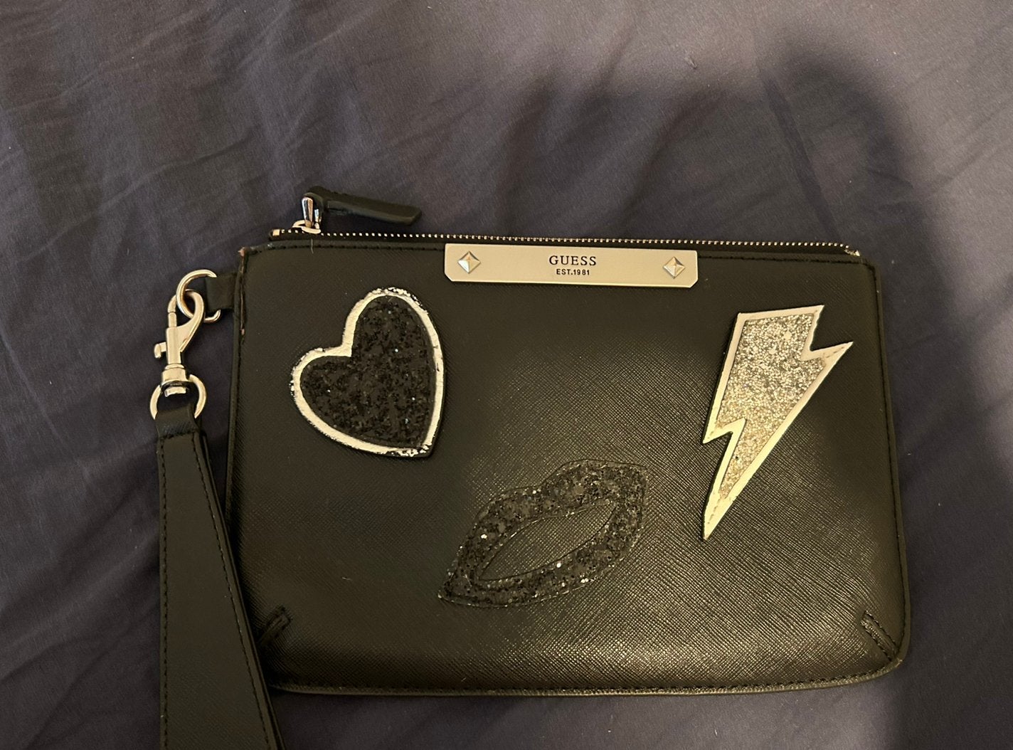 Clutch Guess, Handtassen en Accessoires, Ophalen, Gebruikt