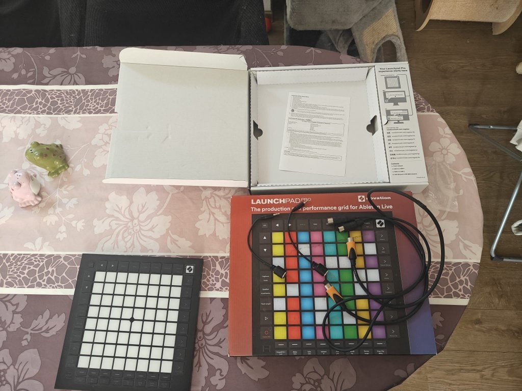 Novation pad MK3, Ophalen, Gebruikt