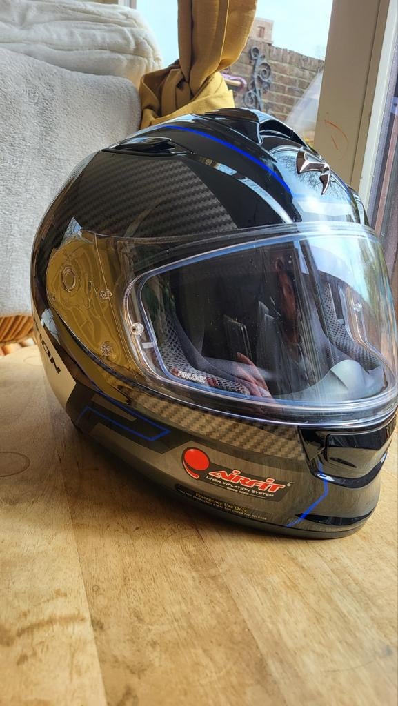 Casque moto intégral EXO 510 Air Scorpion, Ophalen, L, Integraalhelm