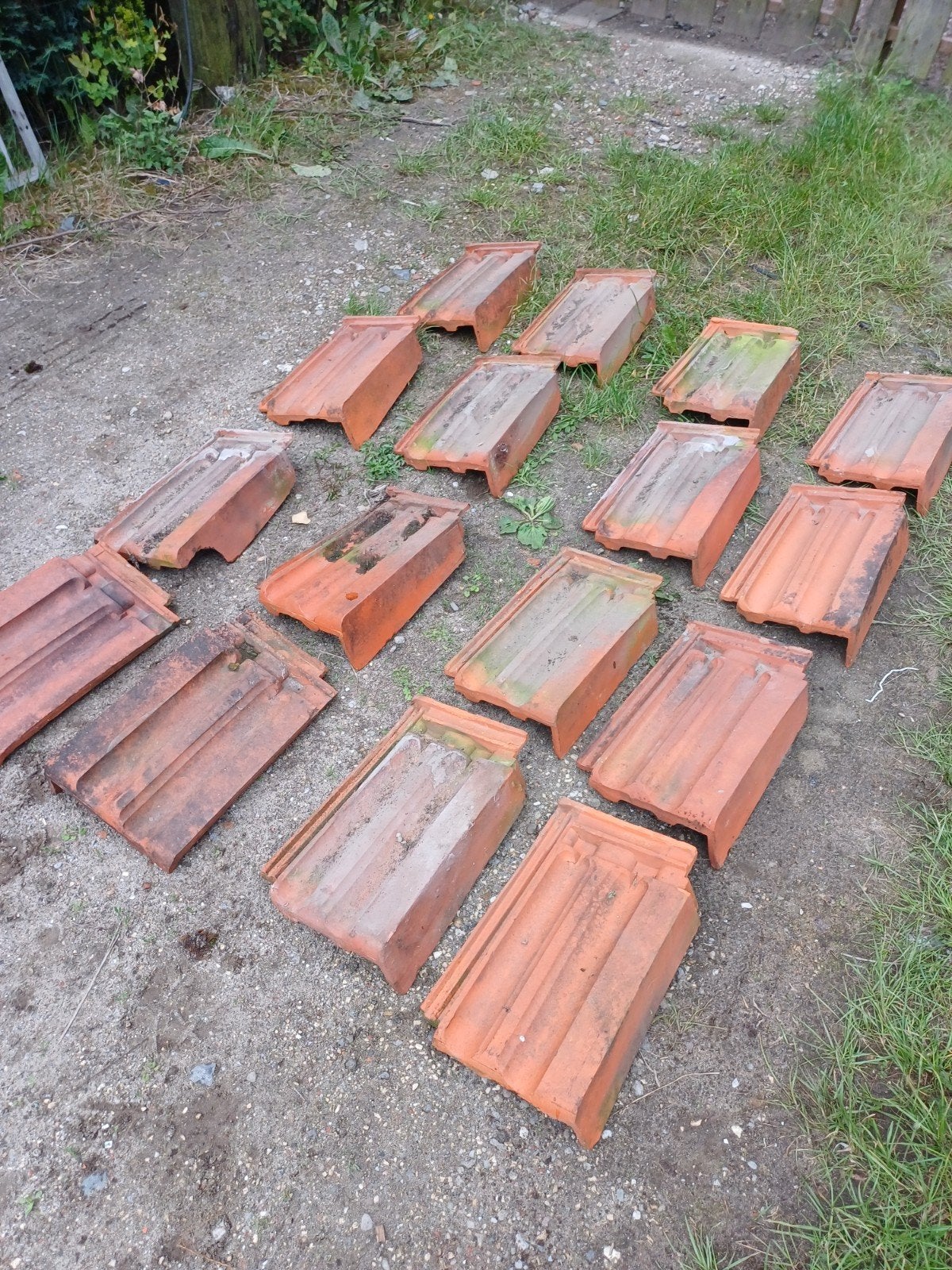 Gevel pannen, Doe-het-zelf en Bouw, Dakpannen en Dakbedekking, Ophalen