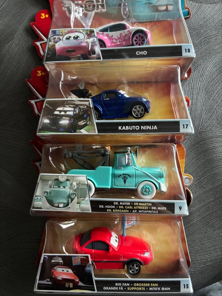 Grote cars Disney verzameling, Enlèvement, Autres personnages, Neuf, Statue ou Figurine