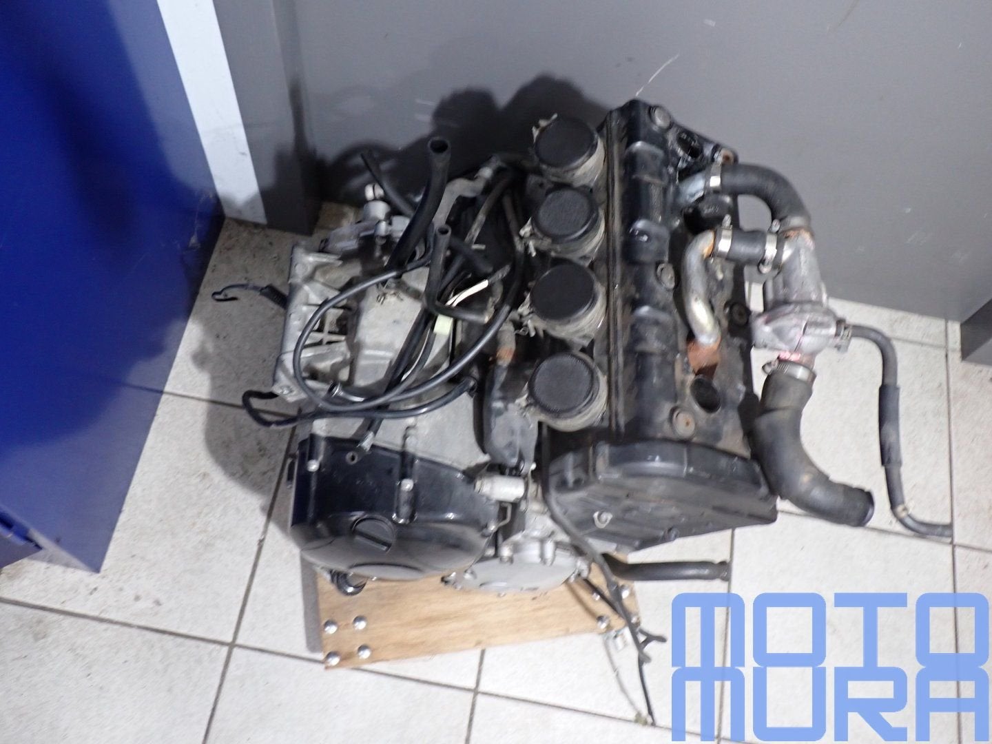 Motorblok compleet voor Yamaha YZF R1 1998 - 2001 RN01 RN04, Gebruikt, -, -, Ophalen of Verzenden