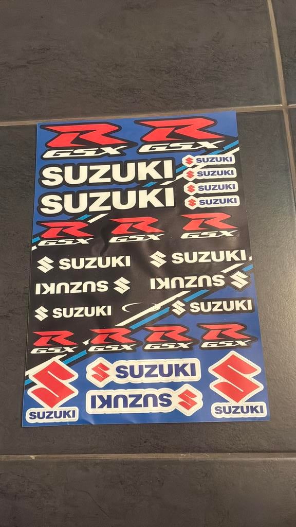 Suzuki Stickers, Enlèvement ou Envoi, Neuf, Plusieurs autocollants
