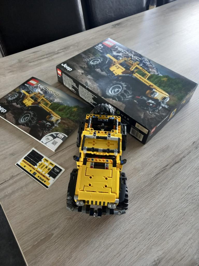 Lego technic 42122 met doos en boekje, Ophalen, Zo goed als nieuw, Complete set, Lego