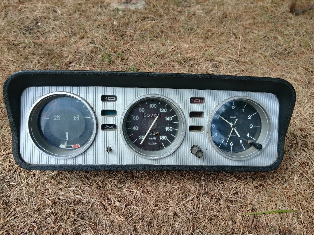 PEUGEOT 404 :instruments ,compteur ,jauges et montre  OK !, Enlèvement ou Envoi, Utilisé, Peugeot