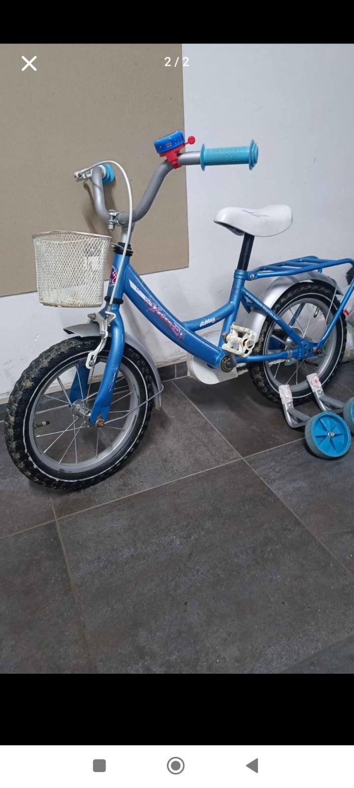 Kinderfiets, Ophalen, Gebruikt, Minder dan 16 inch, Zijwieltjes