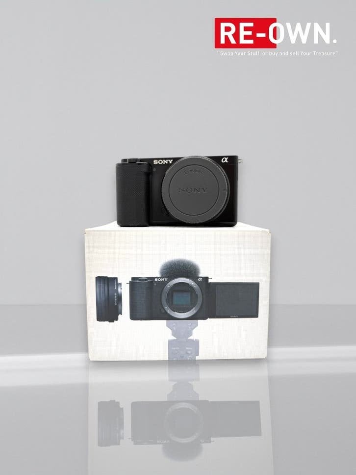 Sony ZV-E10 Body | APS-C | 24MP | Topstaat | 2 Accu's
