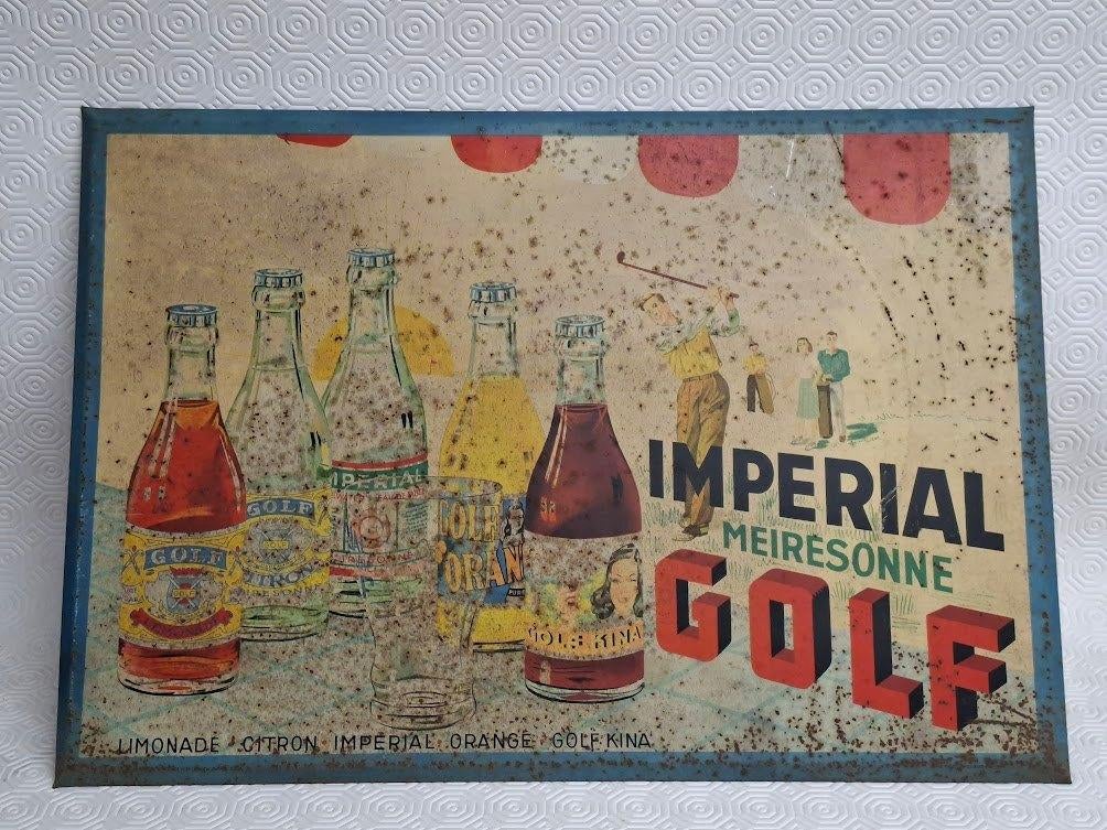 MEIRESONNE IMPERIAL GOLF Limonade 1949, Antiek en Kunst, Ophalen