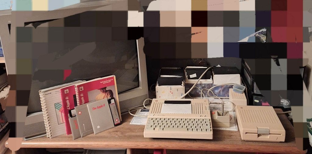 ordinateurs vintage (lot), Computers en Software, Ophalen, Apple