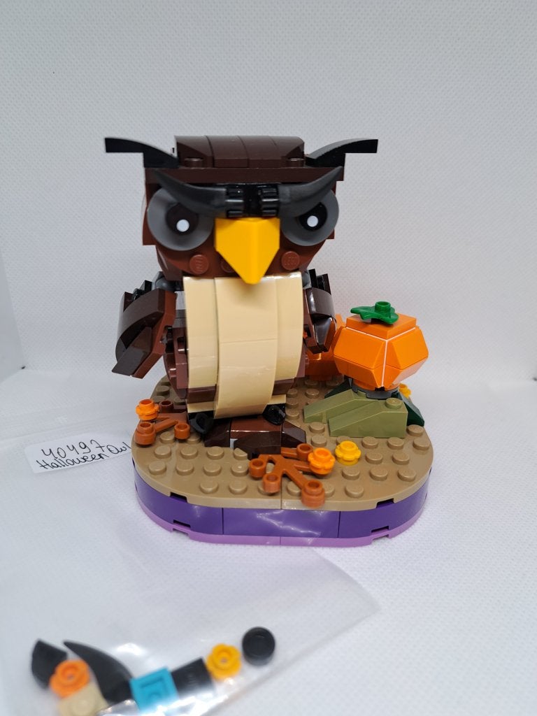 Lego 40497 Halloween Owl, Lego, Ophalen of Verzenden, Zo goed als nieuw, Compleet