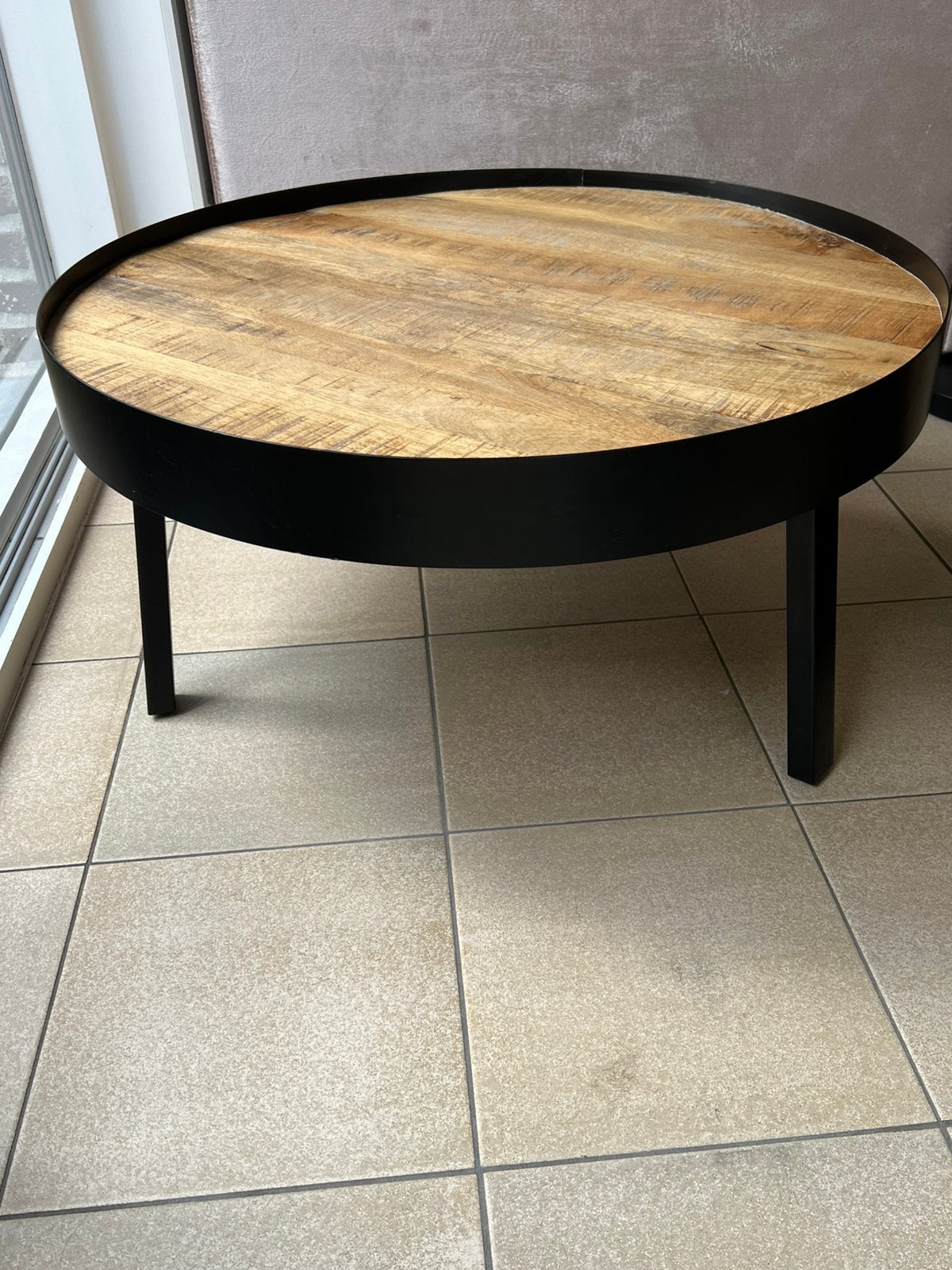Ronde salontafel, Enlèvement, Comme neuf