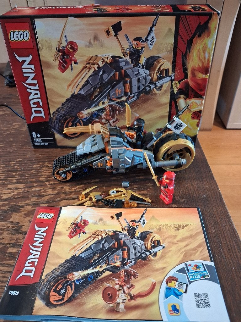 LEGO 70672 - Ninjago  Cole's crossmotor (Cole's Dirt Bike),, Ophalen, Lego, Zo goed als nieuw, Ninjago