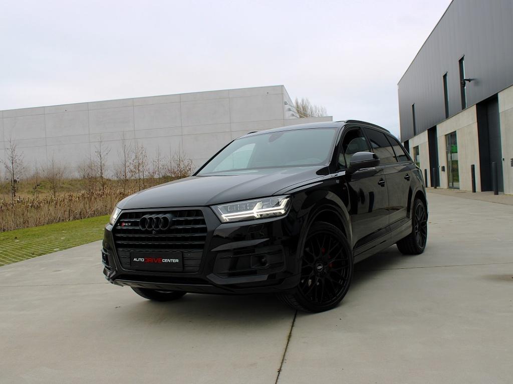 ✅Audi Q7 3.0TDI V6 Quattro S-line SQ7 * Panorama schuifdak *, Auto's, Audi, Automaat, 1250 kg, Zwart, SUV of Terreinwagen