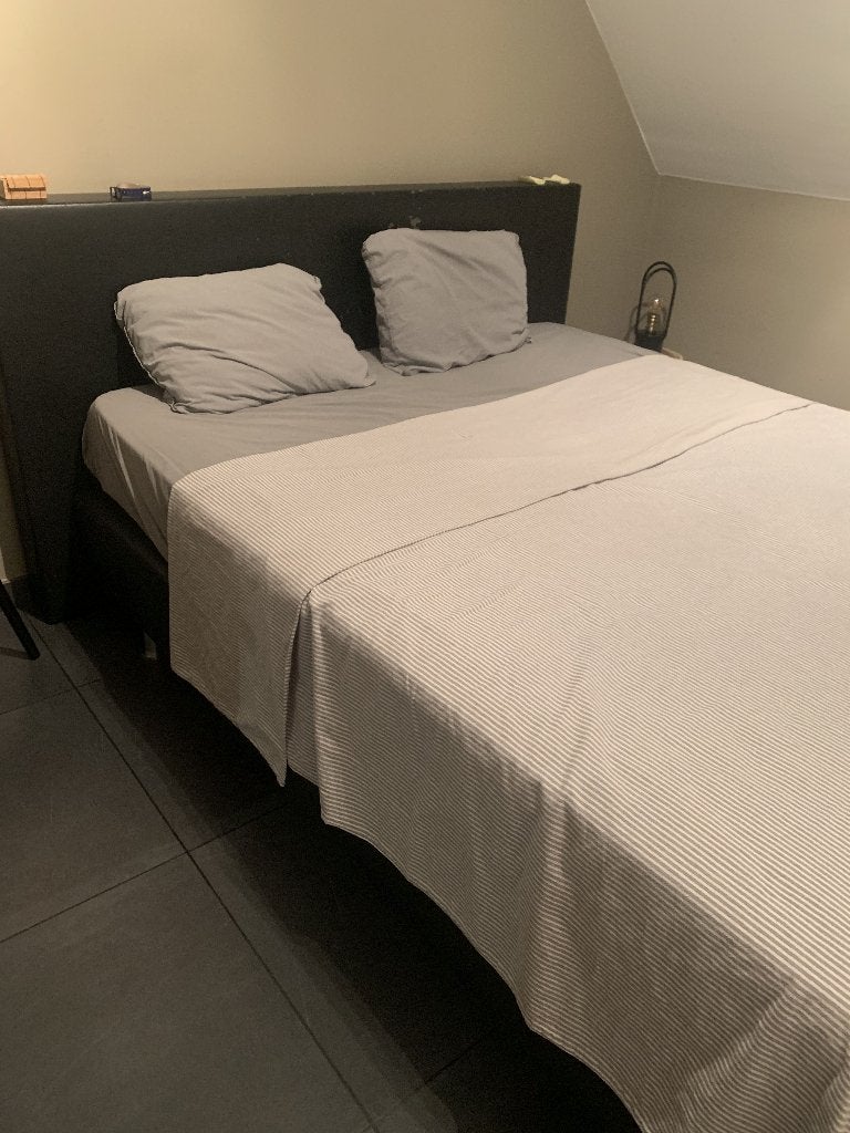 BED, Huis en Inrichting, Ophalen, Overige materialen, Gebruikt, Zwart
