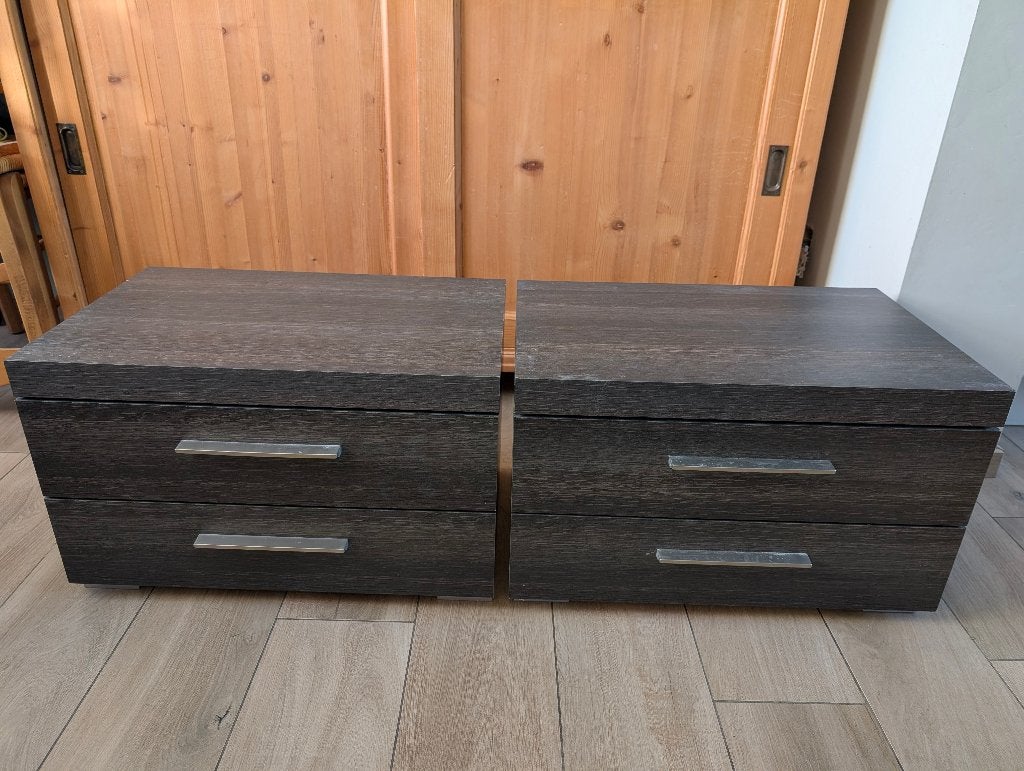 Tables de chevet, Enlèvement, Comme neuf, Bois