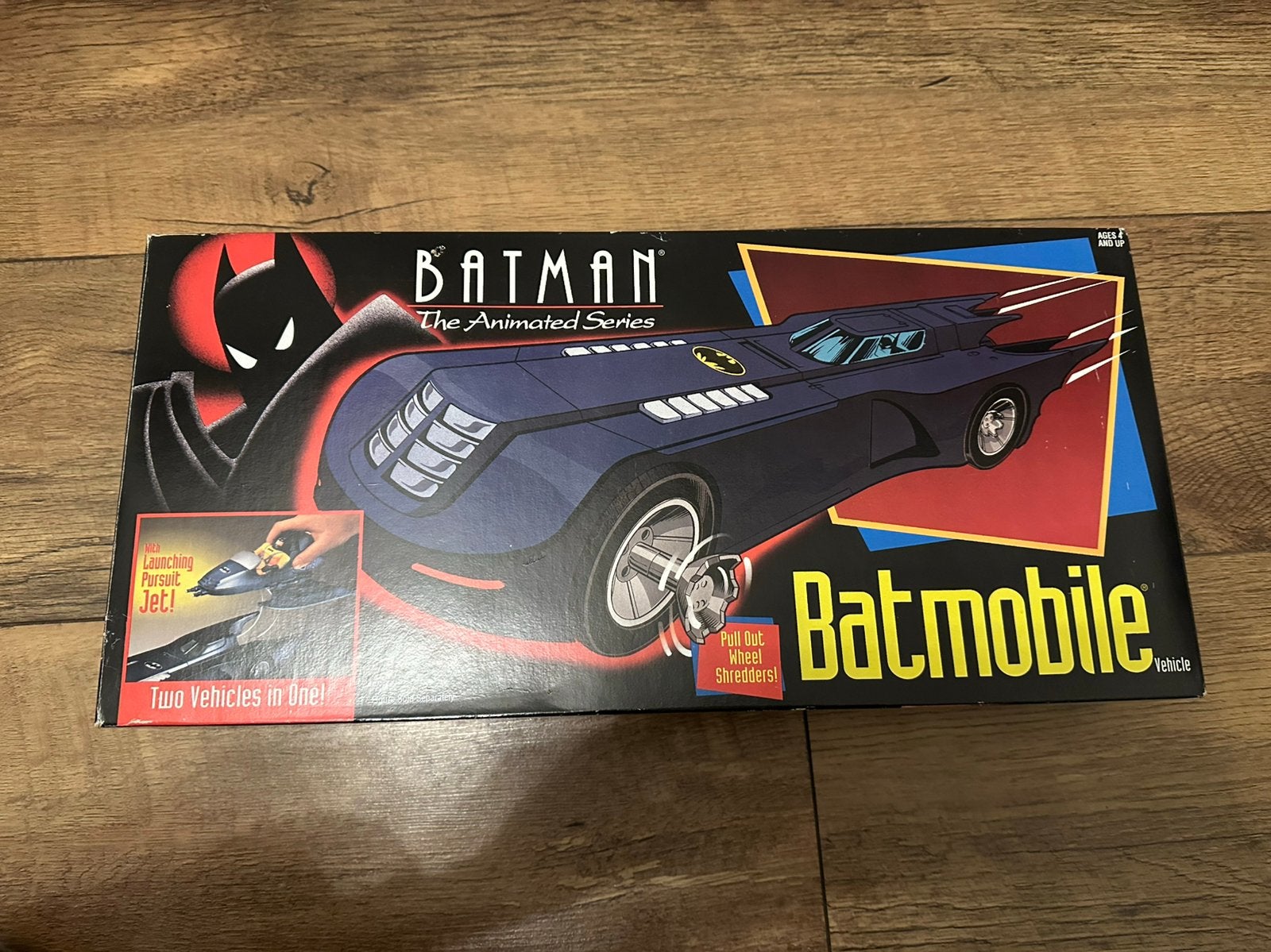 Batmobile batman the animated series kenner hot toys vintage, Ophalen of Verzenden, Nieuw, Tv, Actiefiguur of Pop