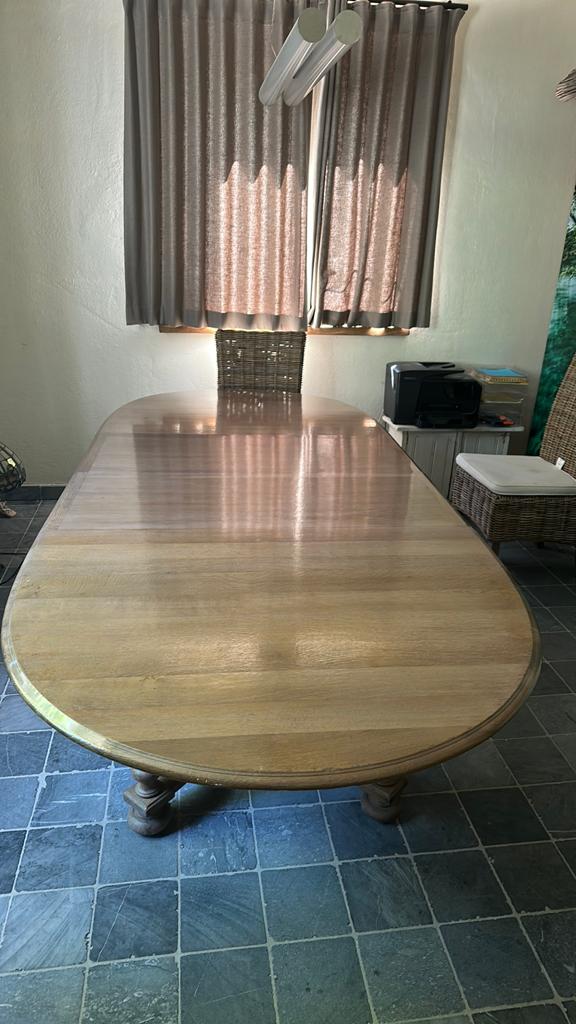 Eiken tafel, Ophalen, Zo goed als nieuw