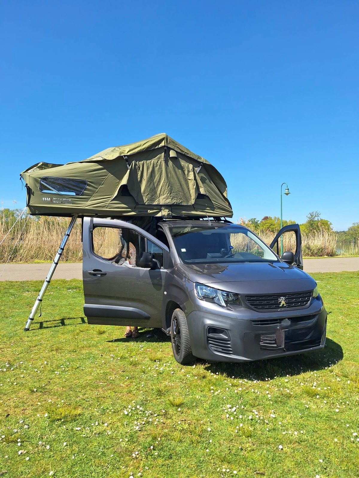 Tente de toit 3p en parfait état, Caravanes & Camping, Enlèvement, Comme neuf, Jusqu'à 3