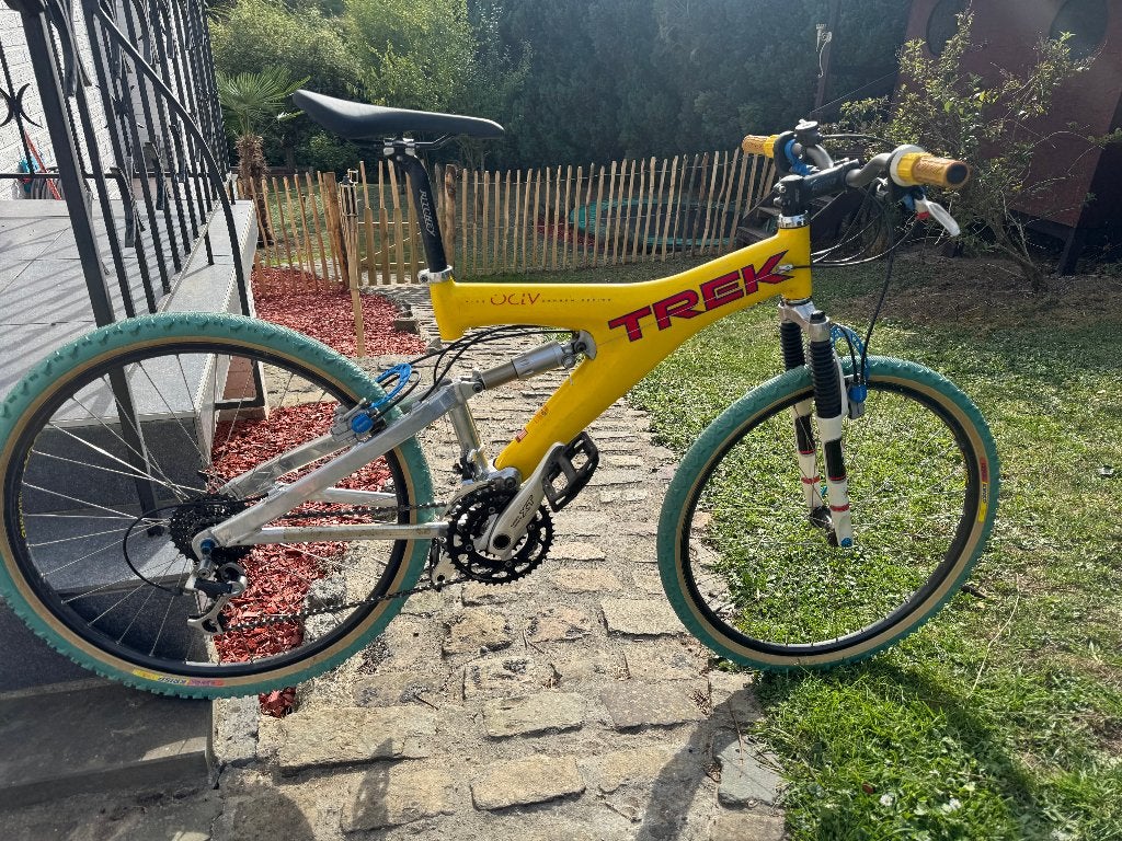 VTT TREK Y-33 - 1997 CARBONE / MAGURA, Gebruikt, Velgrem, Ophalen, Overige merken