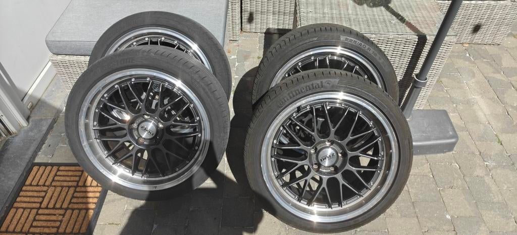 Dotz 18' velgen met zomerbanden, Auto-onderdelen, Banden en Velgen, Band(en), Zomerbanden, Ophalen