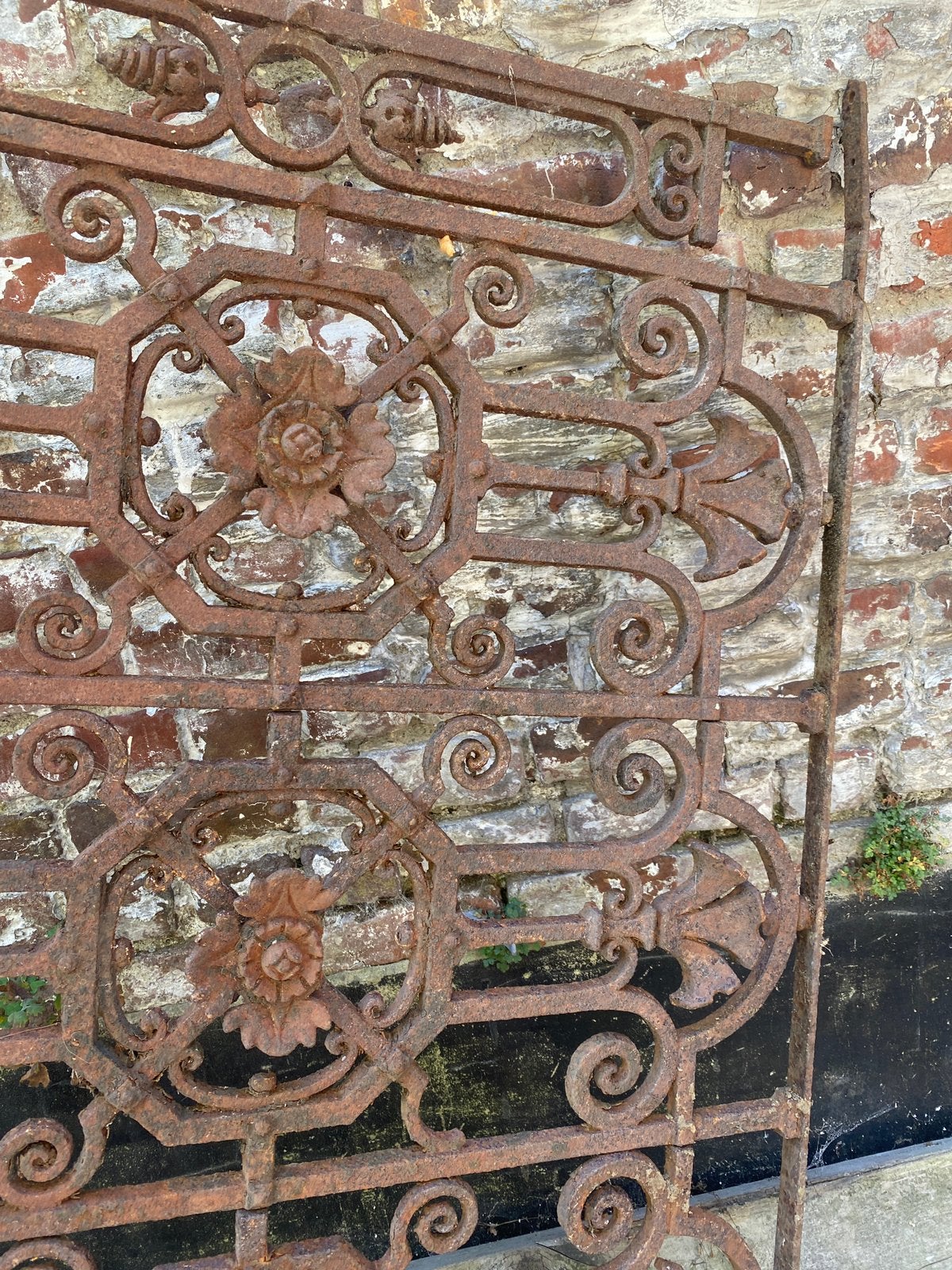 Garde-corps 1900, Jardin & Terrasse, Enlèvement, Utilisé, Fer, Clôture ornementale
