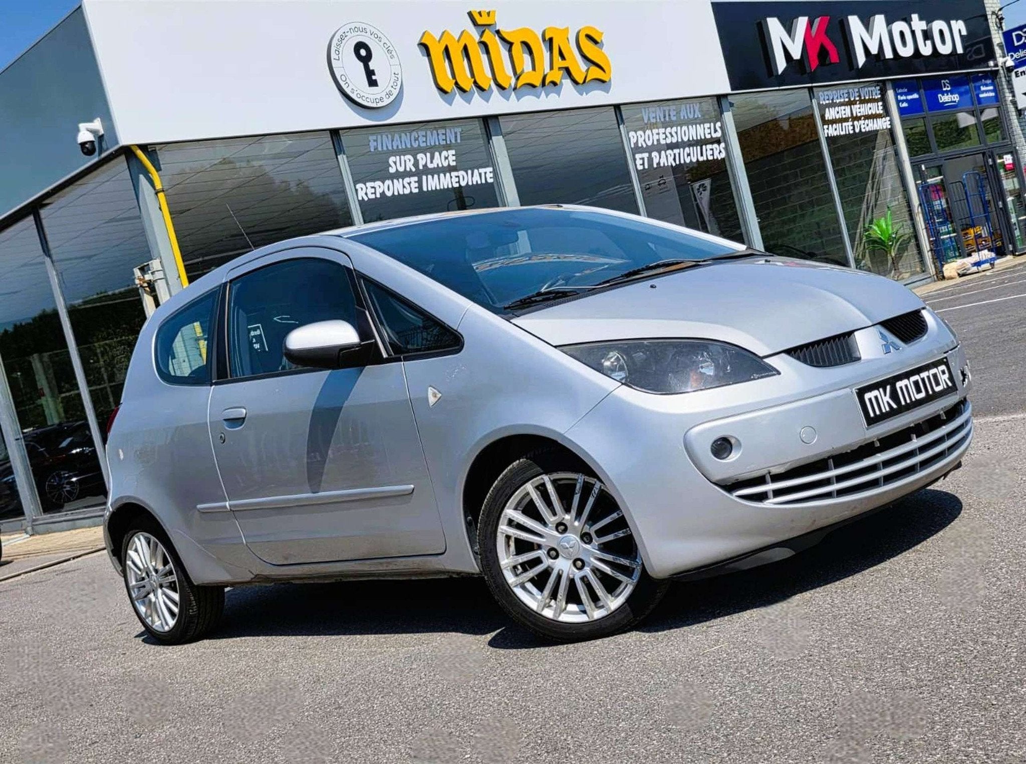 Mitsubishi Colt 🟢1.3 ESSENCE 95CV (bj 2008), Auto's, Mitsubishi, Bedrijf, Te koop, Colt, ABS, Airconditioning, Centrale vergrendeling