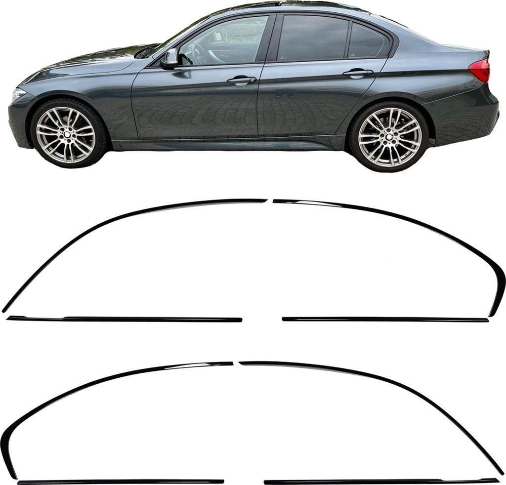 Shadow Line Raam lijsten Glans Zwart Bmw 3 Serie F30, Envoi