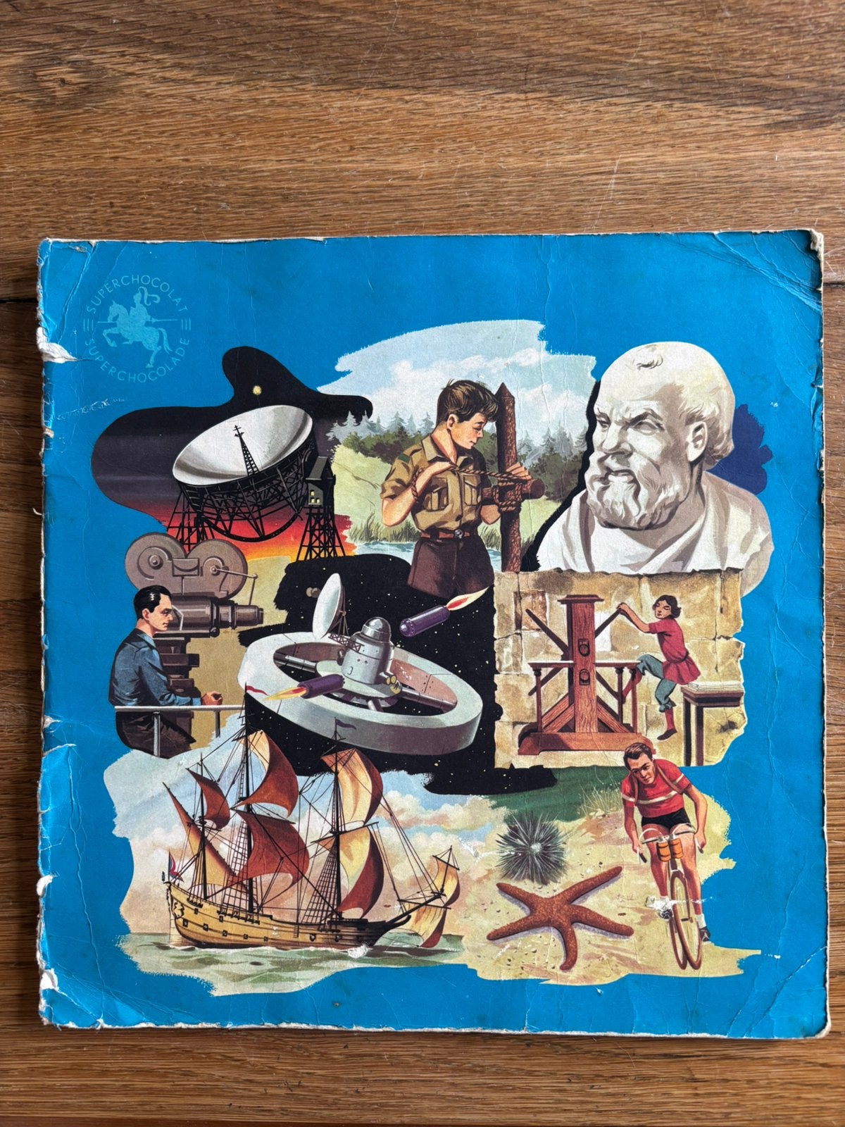 Vintage prentenboek Superchocolade Jacques, Ophalen