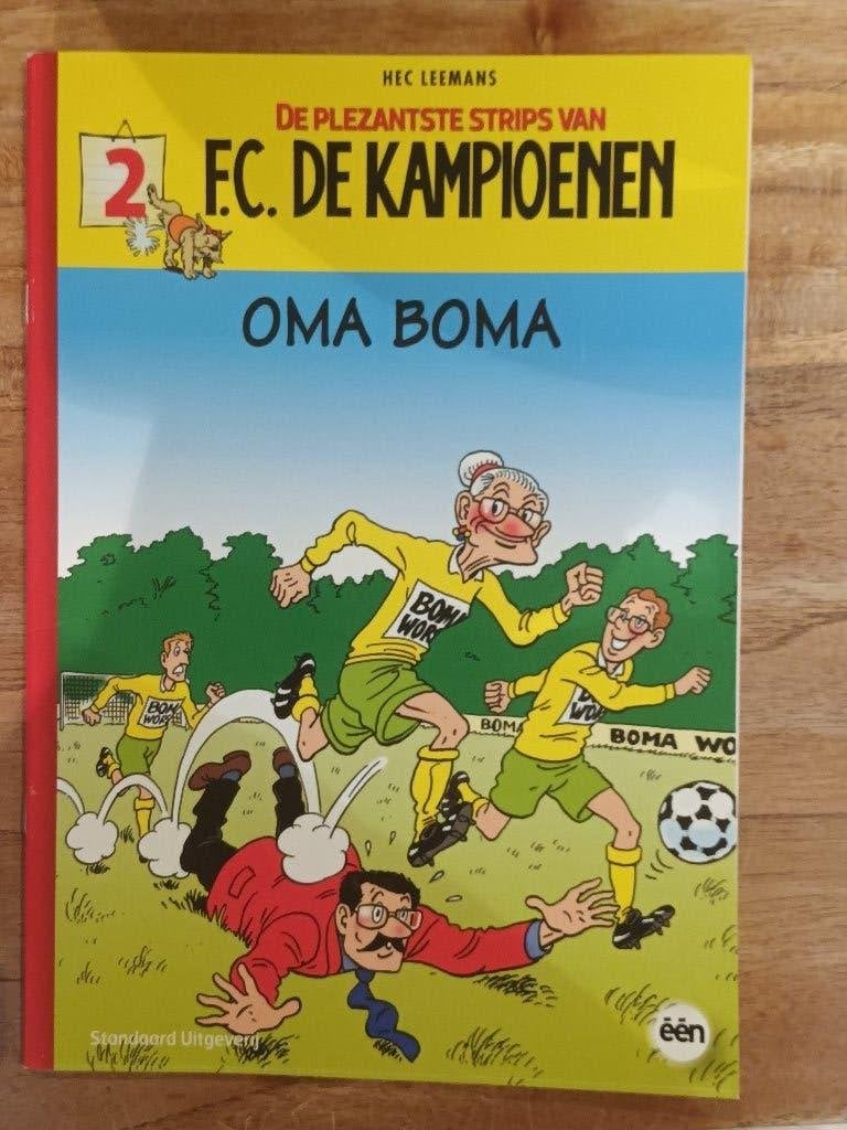 de kampioenen 14: oma Boma, Eén stripboek, Ophalen of Verzenden, Zo goed als nieuw