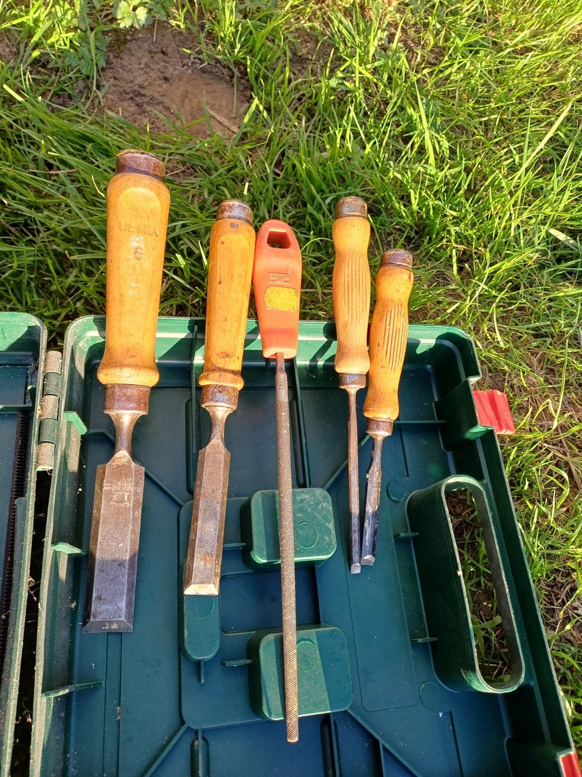 Beitels houtbewerking, Ophalen, Gebruikt