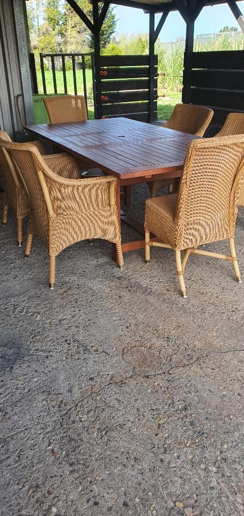 Thuinset, Ophalen, Zo goed als nieuw, Hout, Tuinset