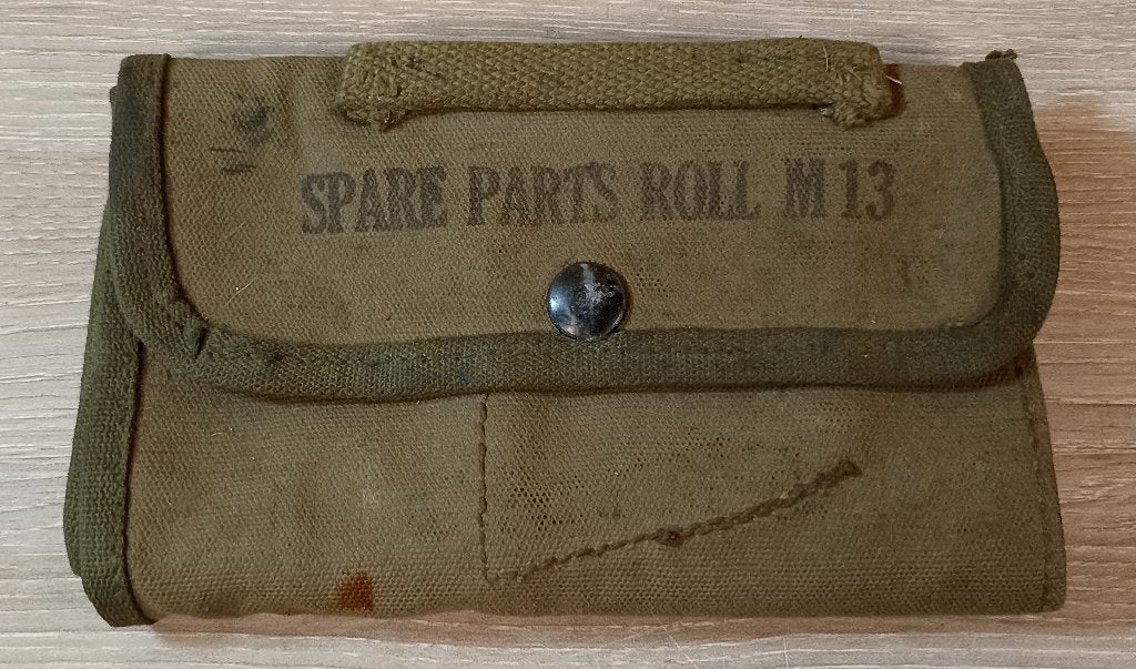 Pochette de pièces détachées US M13 Spare Parts Roll M13 ww2, Collections, Objets militaires | Seconde Guerre mondiale, Enlèvement ou Envoi