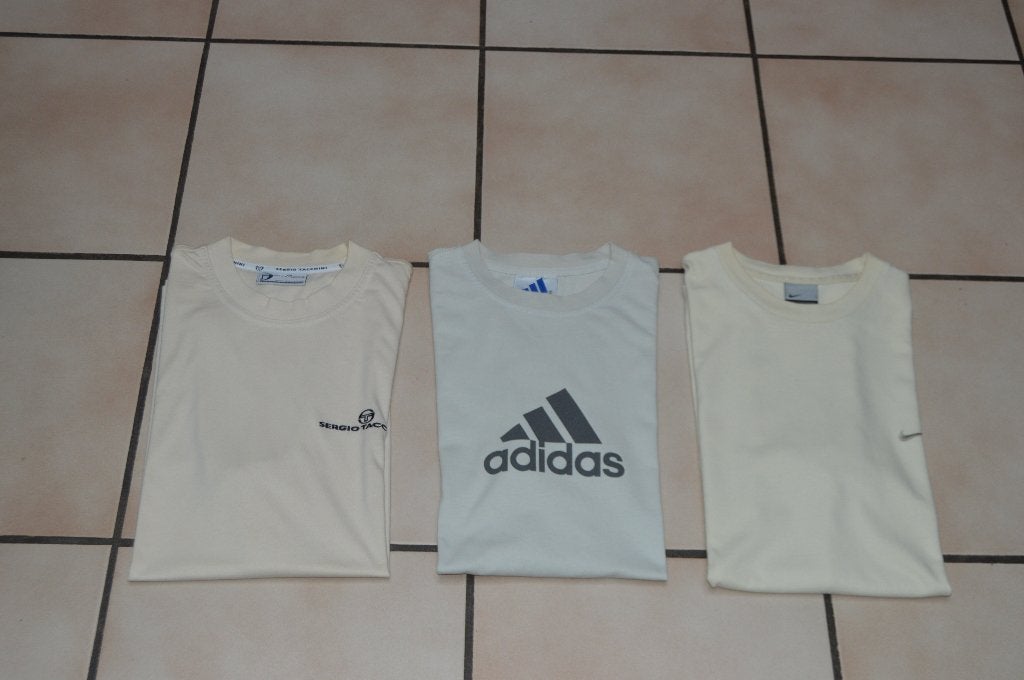 T-shirts de sport homme Taille S à 8€ pièce Très bon état!!, Enlèvement ou Envoi, Comme neuf, Taille 46 (S) ou plus petite, Adidas, Nike, Tacchini